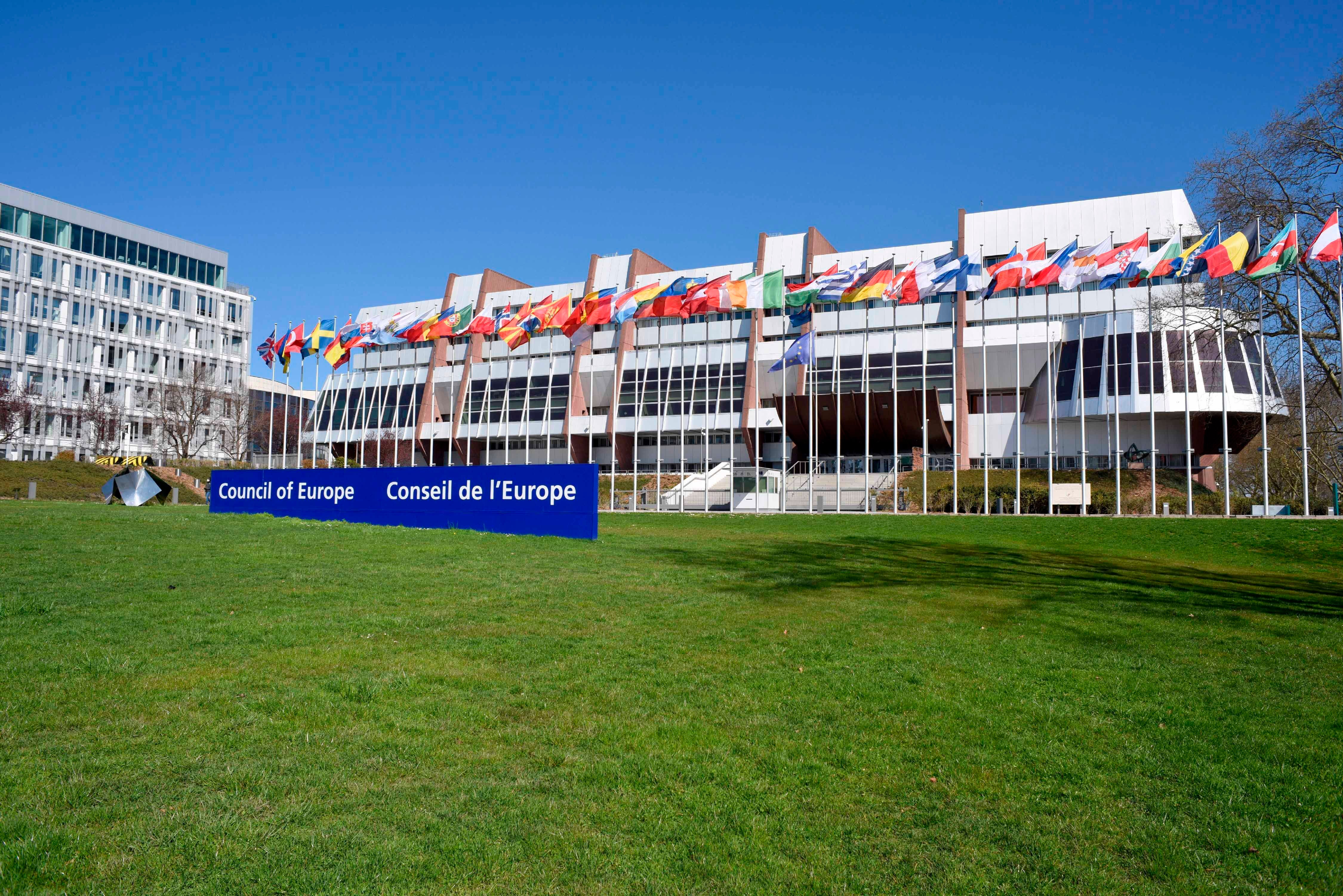 The Council of Europe, March 22, 2020, in Strasbourg France.