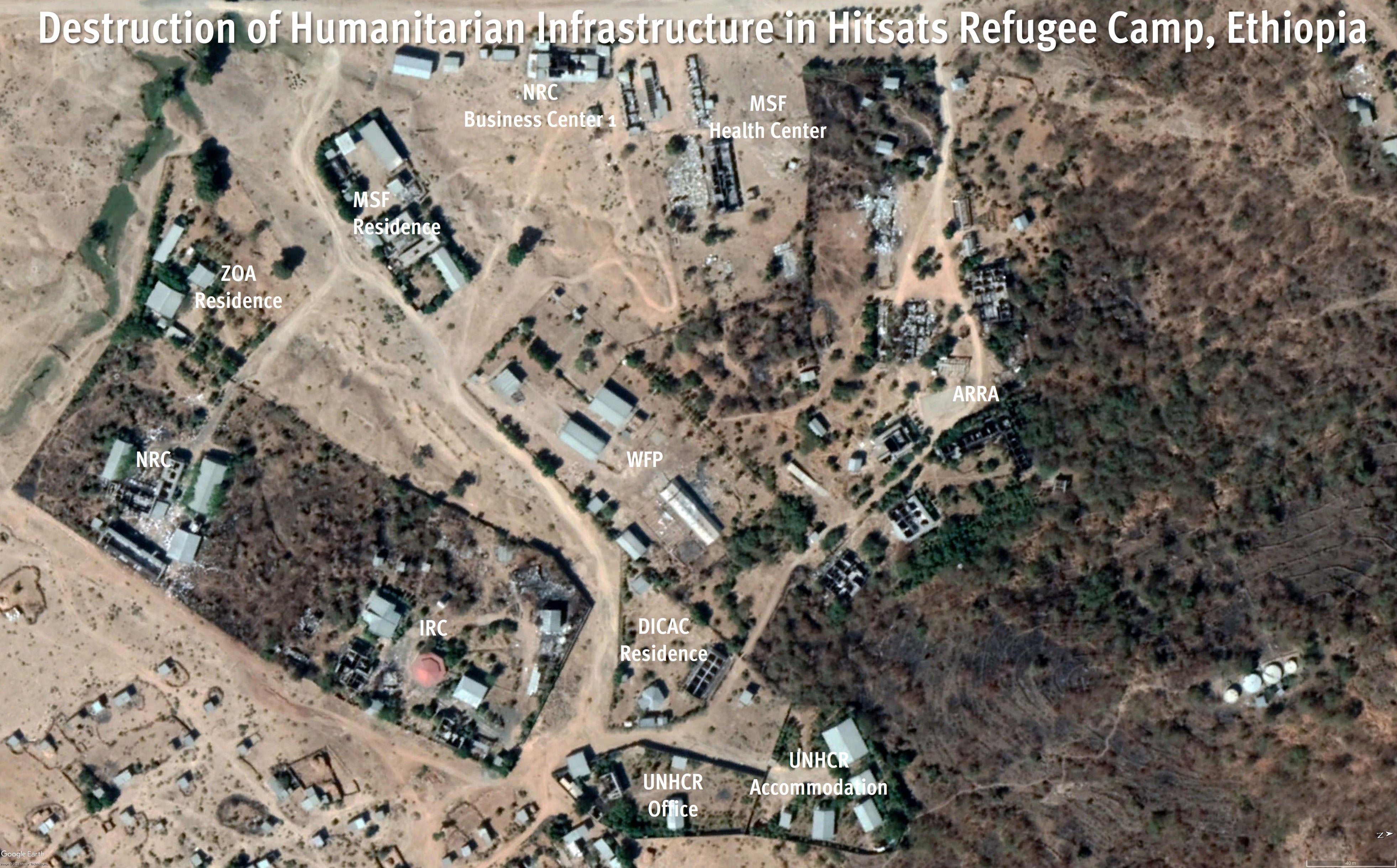 Aerial satellite graphic