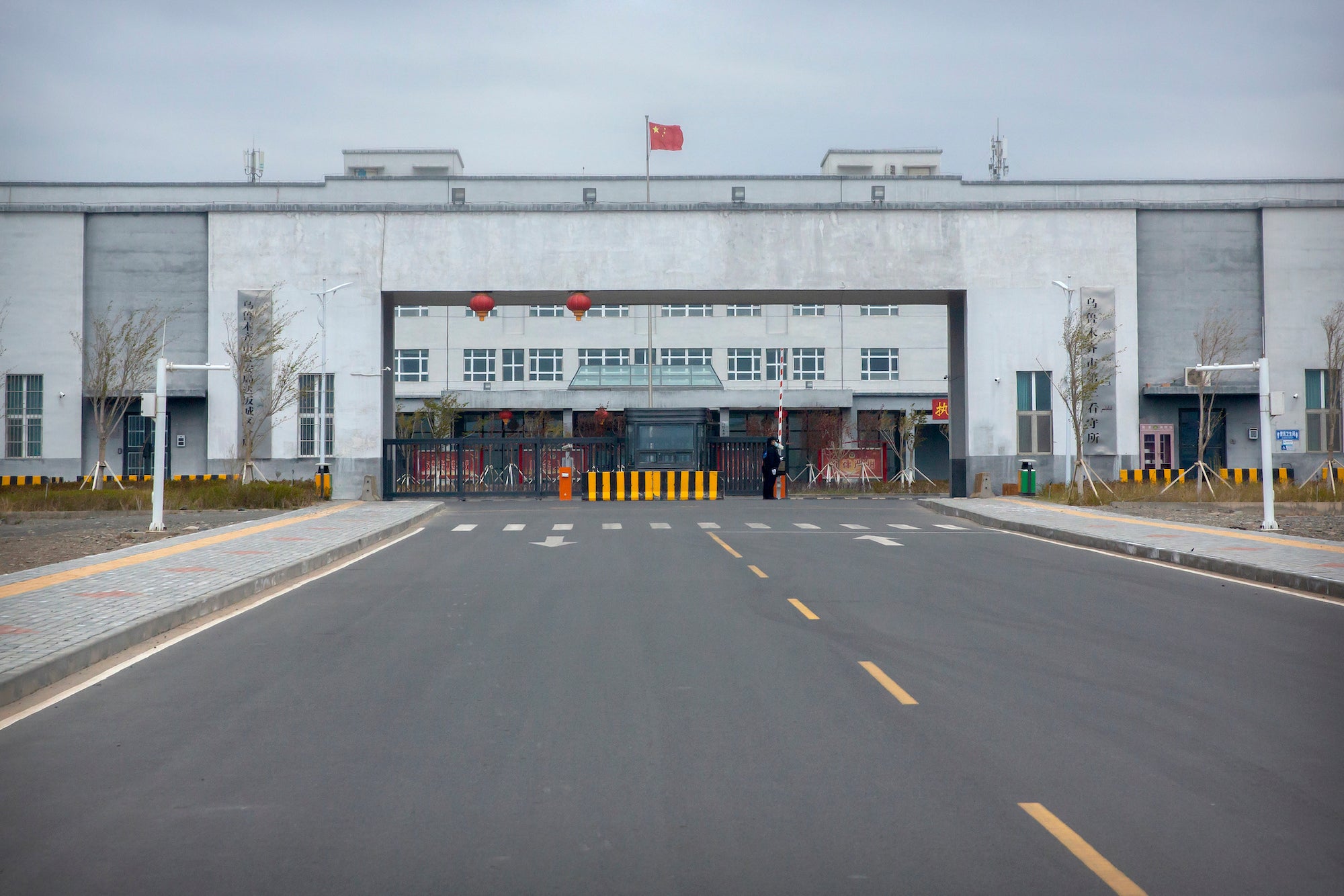 Urumqi No. 3 Detention Center in Dabancheng, China.