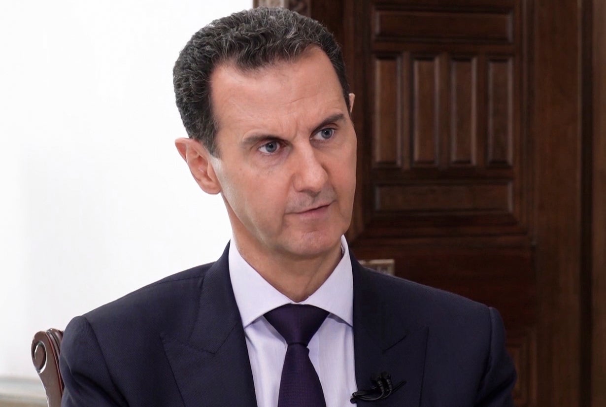 Syrian president Bashar al-Asad.