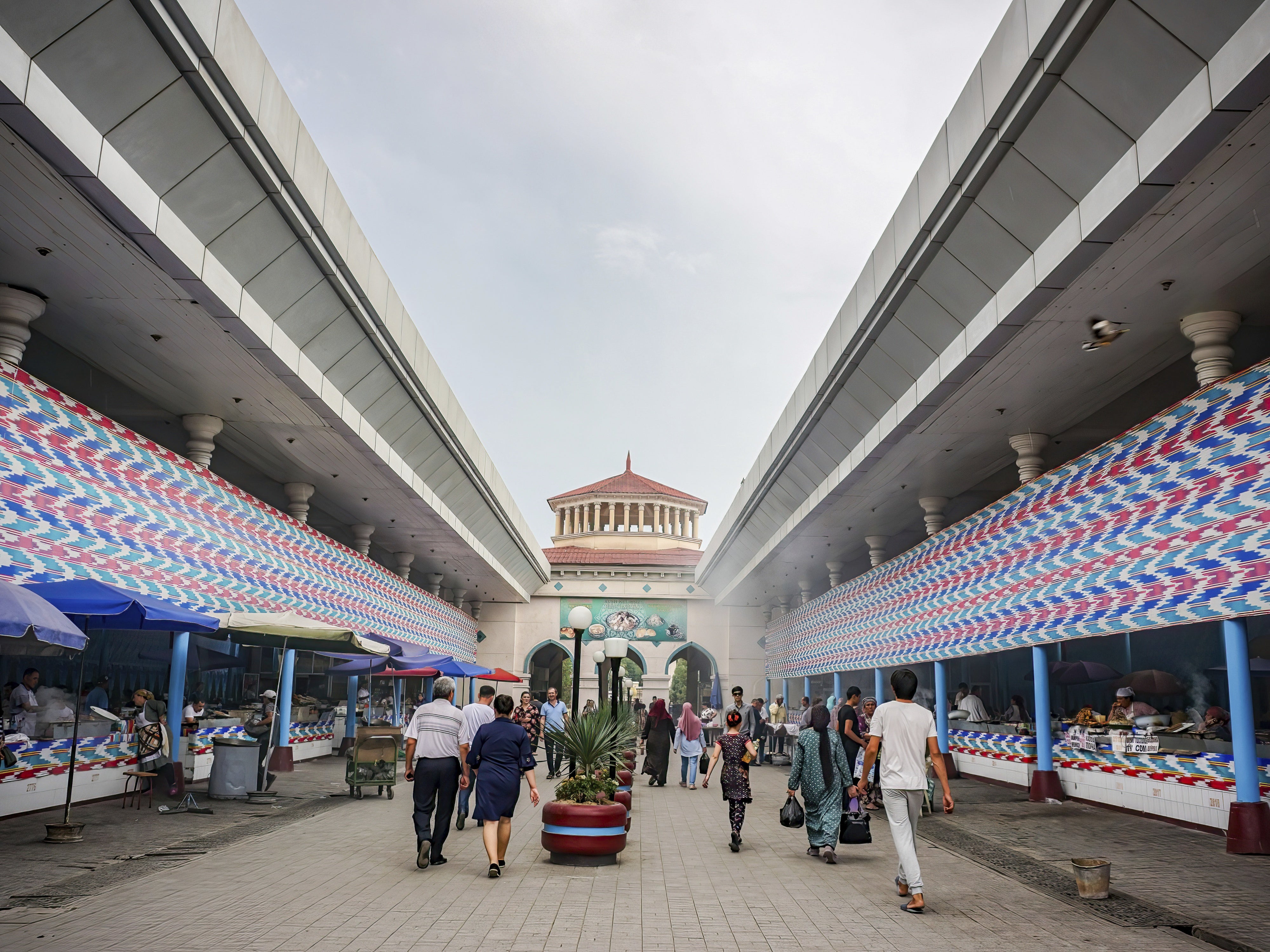 Chorsu Bazaar in Tashkent, Uzbekistan, July 26, 2023. 