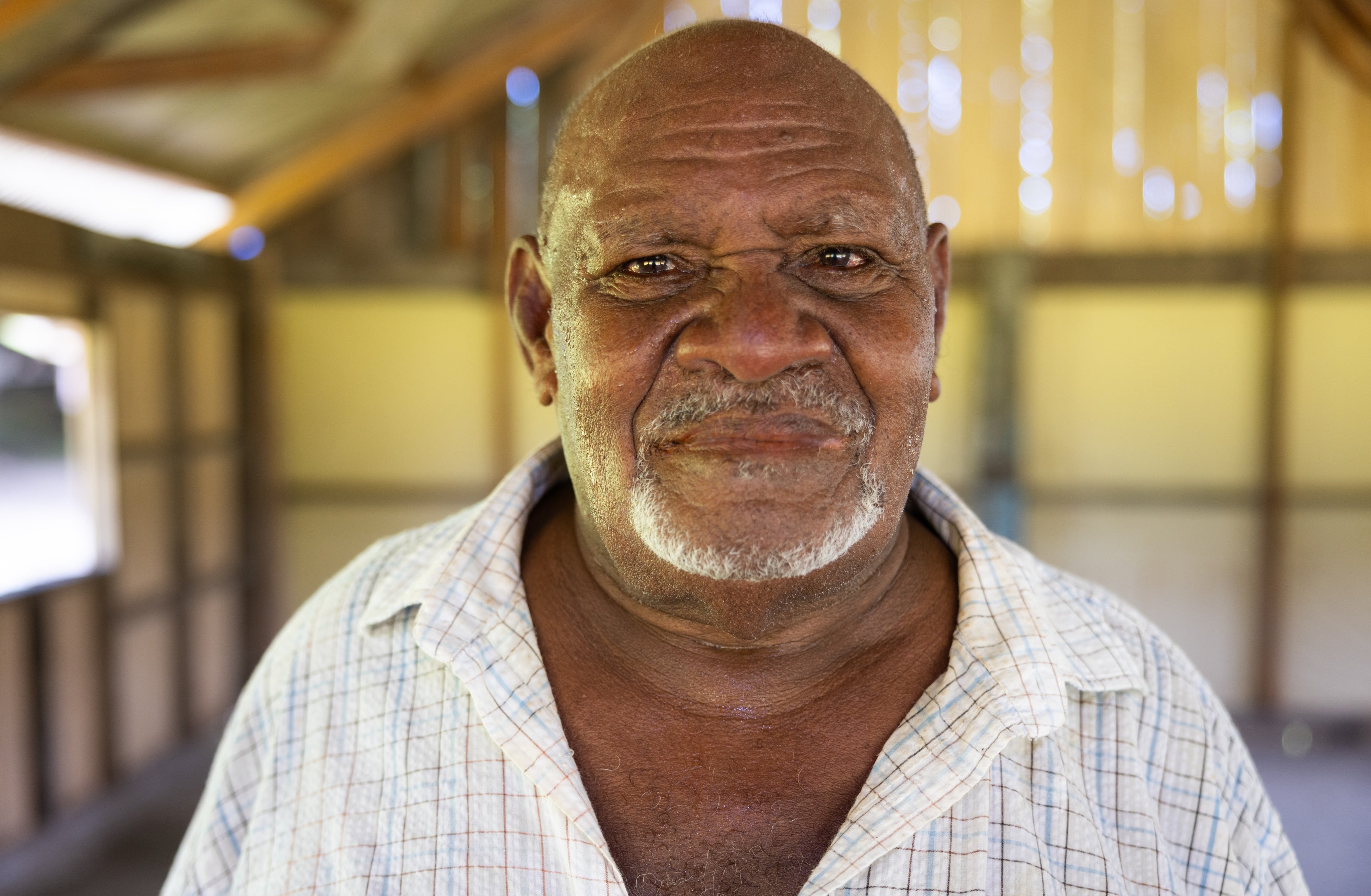 Portrait of an older man