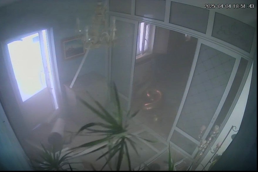 Still from CCTV footage