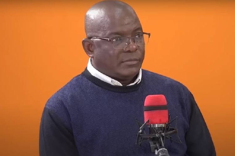 Otsieno Namwaya, associate Africa director at Human Rights Watch, during a media interview in July 2023.