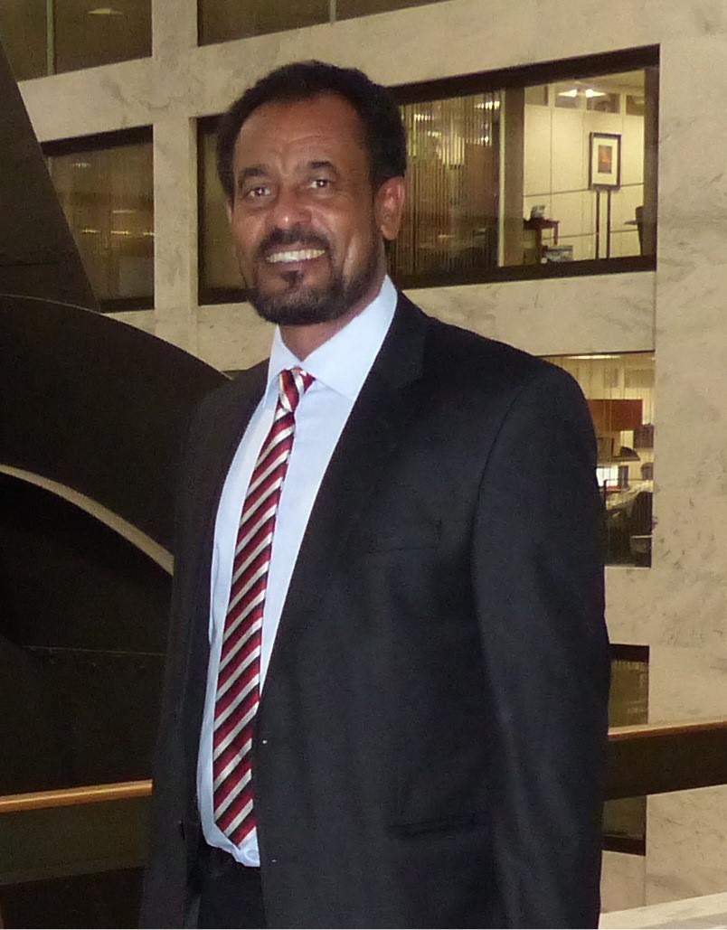 Bekele Gerba in Washington DC, December 2015. 