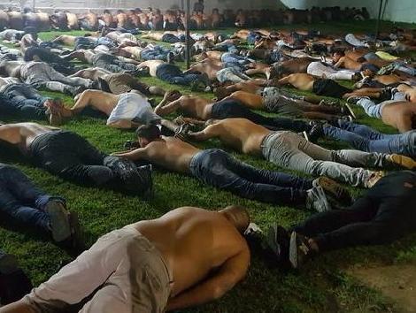 Detained on the floor