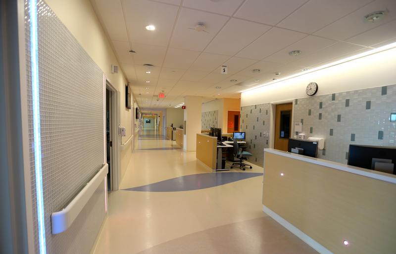 The maternity ward is show at the newly constructed Kaiser Permanente San Diego Medical Center hospital in San Diego, California , U.S., April 17, 2017.