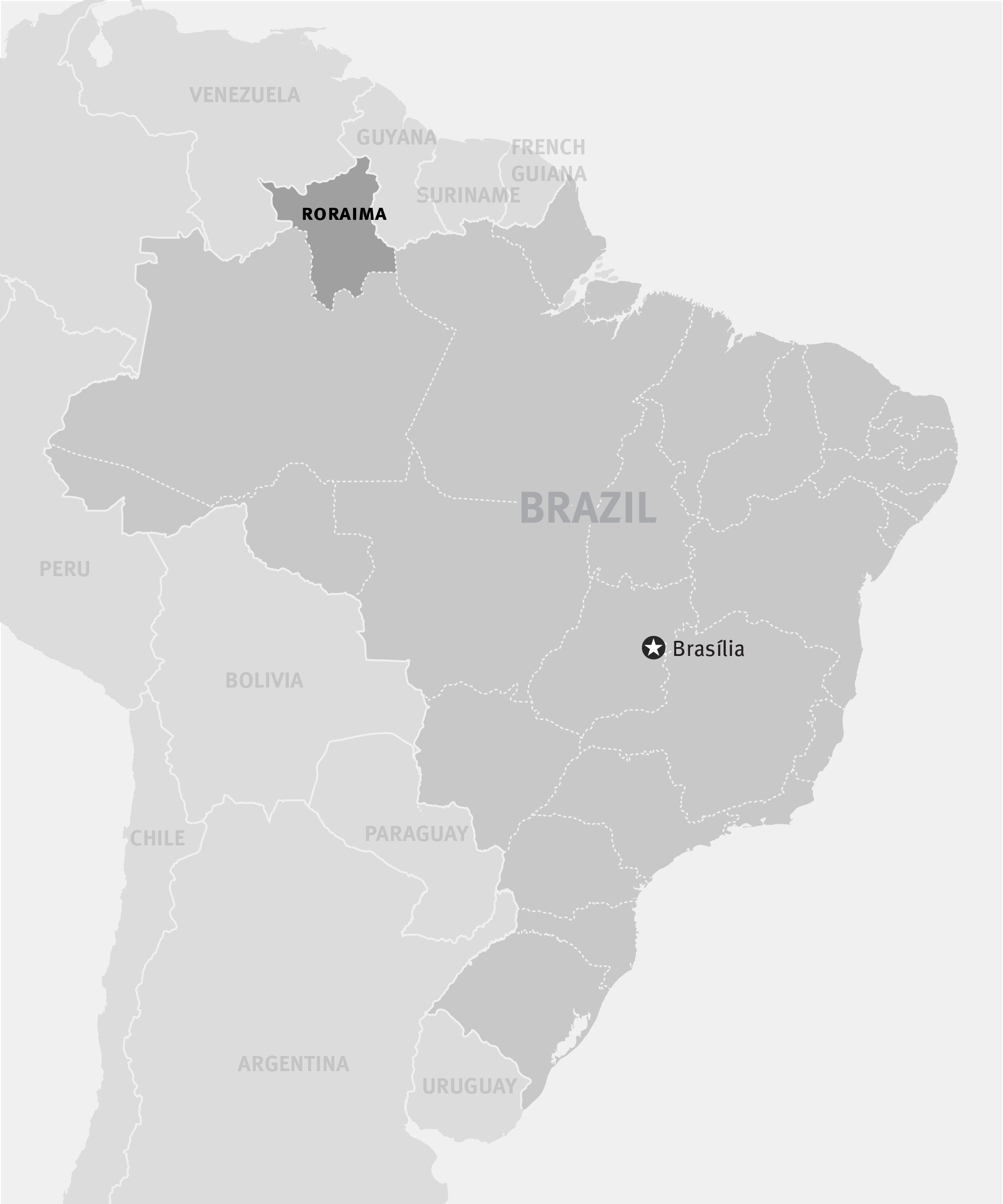 Map of Brazil