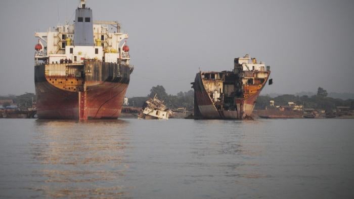 Ship breaking in Bangladesh