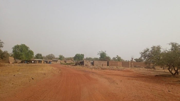 The village of Mahouna in western Burkina Faso, March 18, 2022.