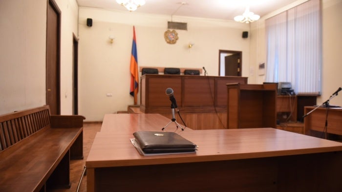 The Criminal Court of Appeal building in Yerevan, Armenia, July 12, 2018.