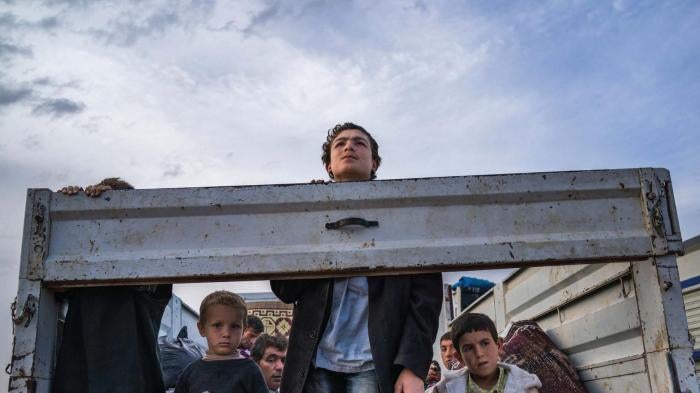 Syrian Kurdish refugees