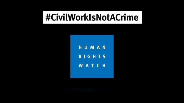 Egypt Crackdown on Civil Society