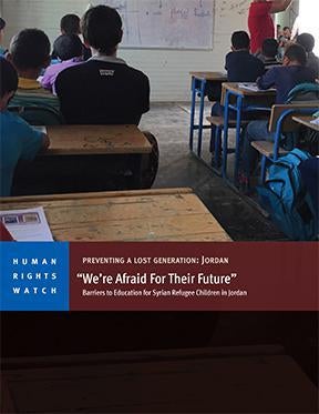 Cover for Jordan Report 