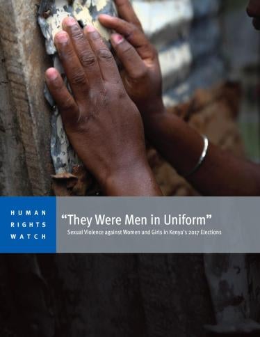 Kenya report cover in English