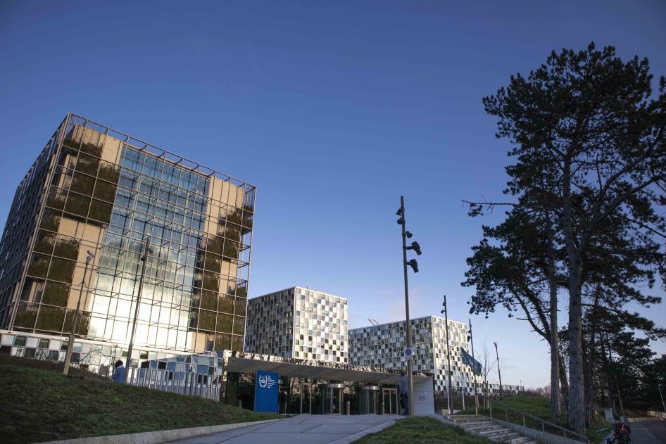 The International Criminal Court in The Hague, Netherlands, February 6, 2020. 