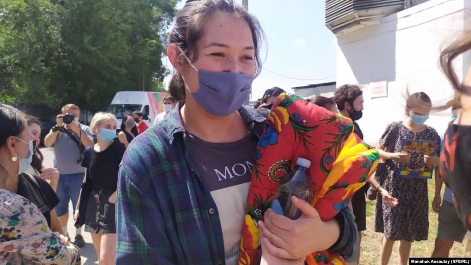 Asya Tulesova, August 12, 2020. 