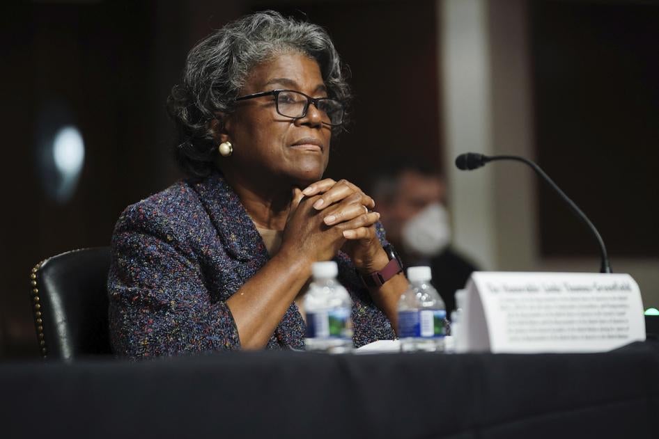 US UN ambassador nominee Linda Thomas-Greenfield