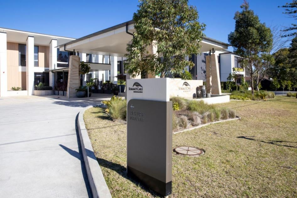 Summitcare aged care facility in Baulkham Hills in Sydney, Australia, July 4, 2021.