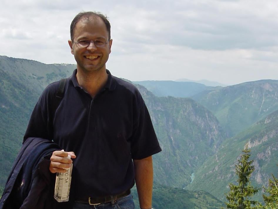 Freelance journalist Jovo Martinović