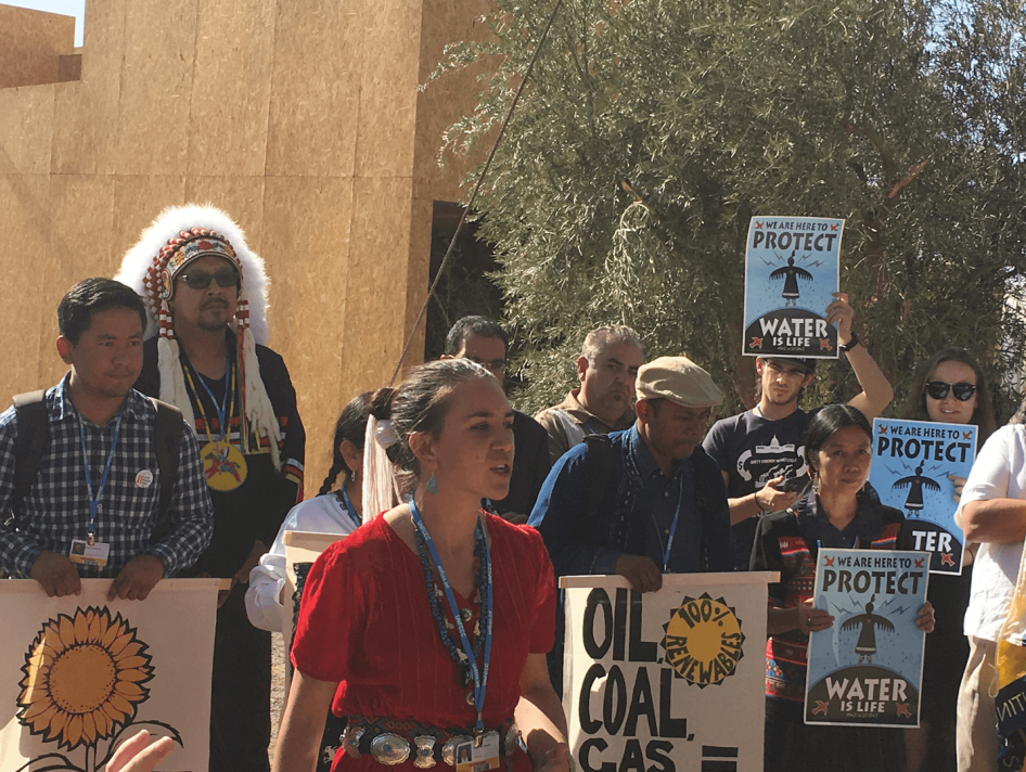 Indigenous peoples demand their rights at climate negotiations in Marrakesh