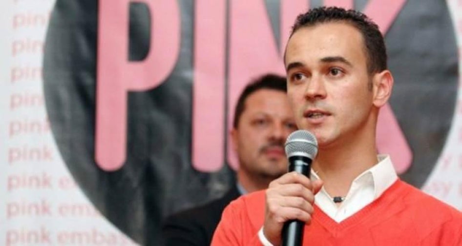 Kristi Pinderi, the executive director of the Albanian group PRO LGBT. 