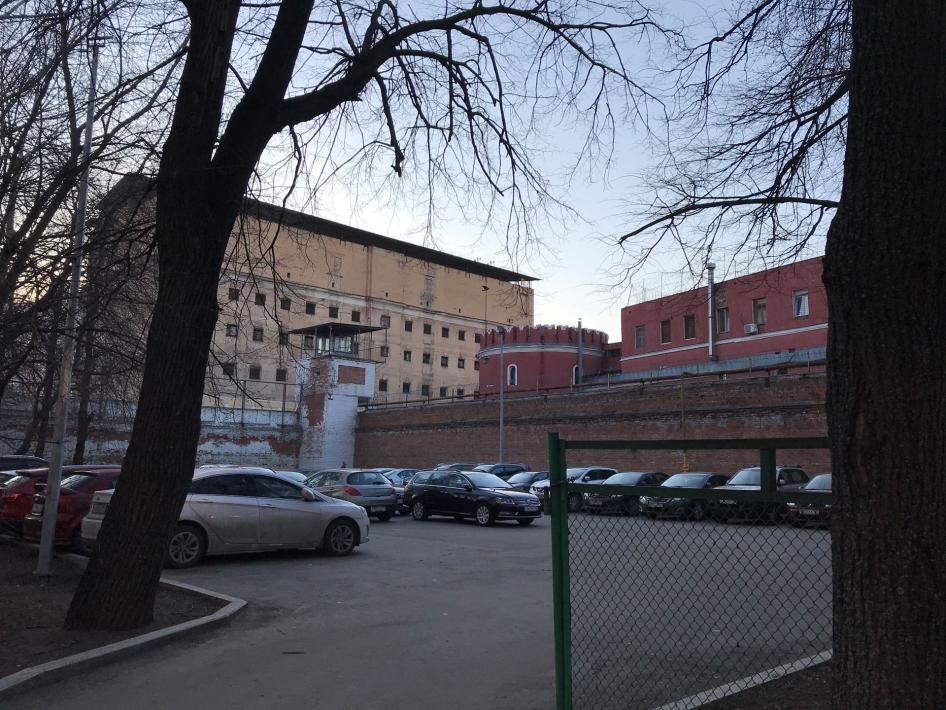 A view of Butyrka, one of Moscow’s pretrial detention facilities, 2020.