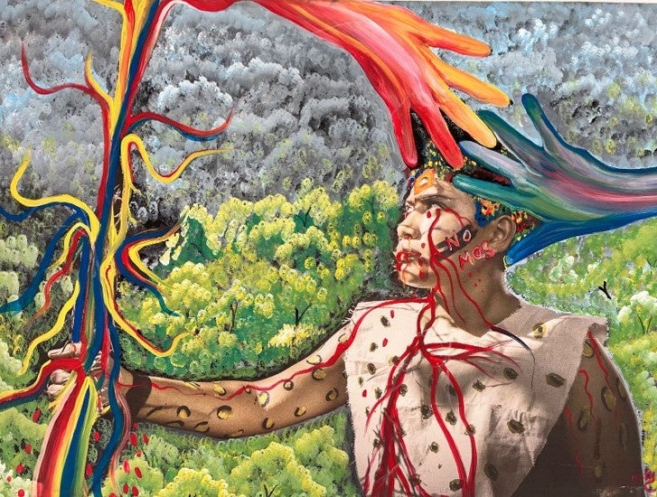 portrait of Carlos C., a transgender man from Tabasco