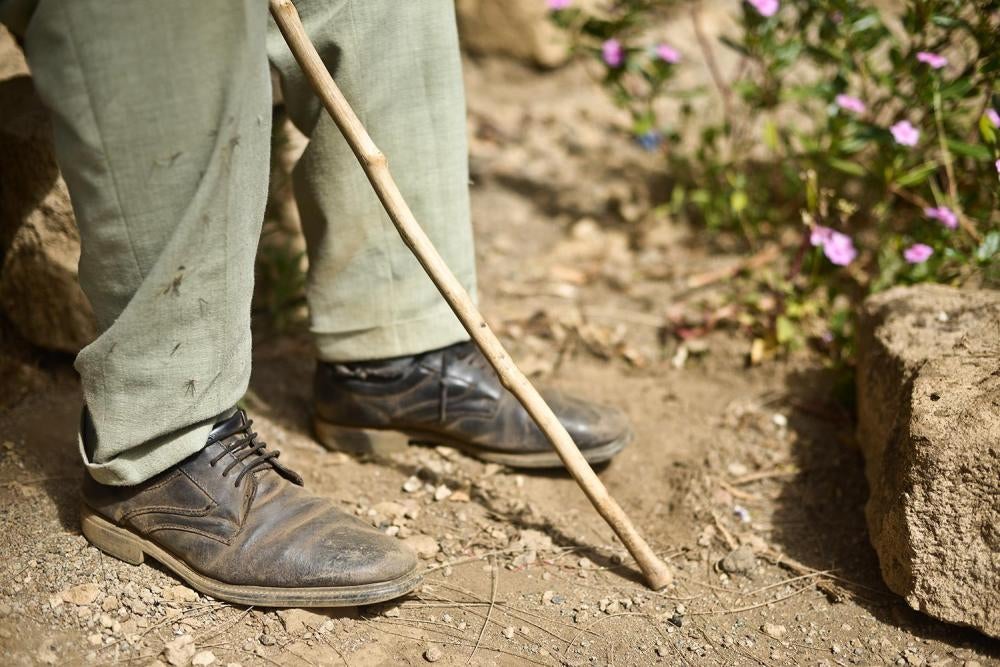 Eighty-three-year-old Thomas N. was attacked by a group of youth in January 2008. 