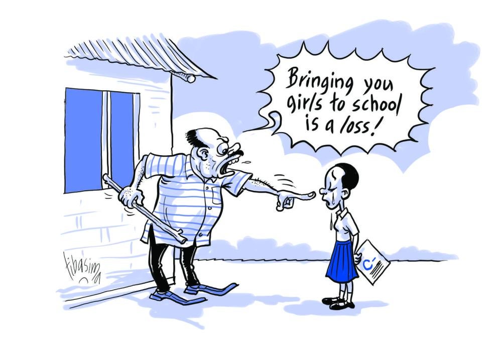 Cartoon for Tanzania Education Report 