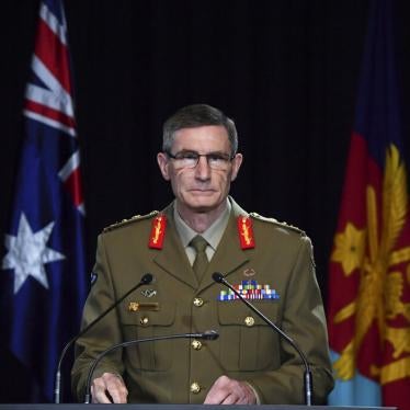 Chief of the Australian Defence Force Gen. Angus Campbell 