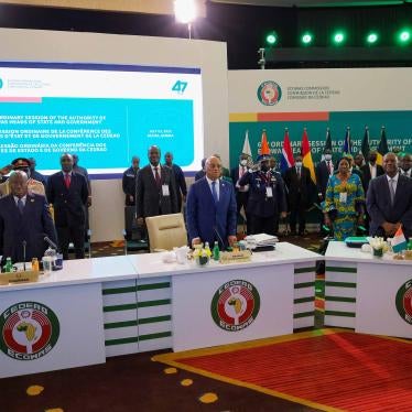 Leaders attend ECOWAS summit to discuss transitional roadmap for Mali, Burkina Faso, and Guinea, in Accra, Ghana, July 3, 2022. 