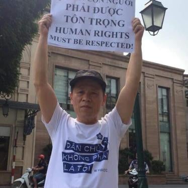 Truong Van Dung celebrates the anniversary of the Universal Declaration of Human Rights, December 10, 2020.