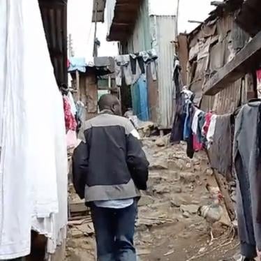 Alfredo Akeyo at his home in Mathare, Kenya, August 31, 2023. 