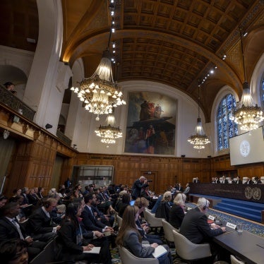 The International Court of Justice in The Hague, Netherlands, opens hearings into the legal obligations of countries with respect to combating climate change on December 2, 2024.