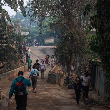 Refugees at the Mae La refugee camp in Mae Sot, Thailand, March 5, 2025. 