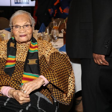 Queen Mother and Founder of the VFF Foundation, Viola Ford Fletcher, at the Oldest Living Tulsa Oklahoma Massacre Survivors Celebrated And Book Cover Revealing at The City Club of Washington in Washington, DC, US, February 28, 2023.