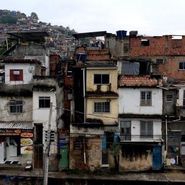 The Mangueira favela on January 14, 2016. 