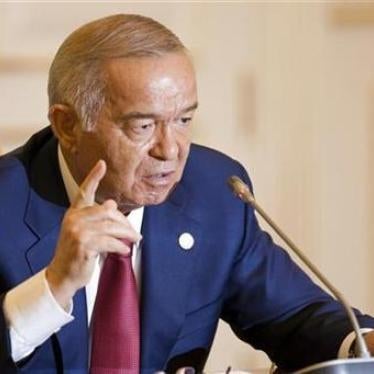 Karimov speaking