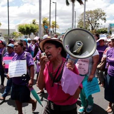 International Women's Day in Managua, Nicaragua