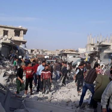 The Atarib public market after the strike