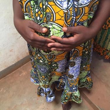 “Karin,” a 15-year-old girl in Obo who was eight months pregnant at the time of photo.