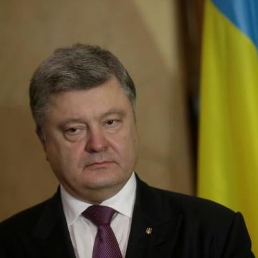Ukraine's President Petro Poroshenko attends a news conference in Tallinn, Estonia on January 23, 2017.