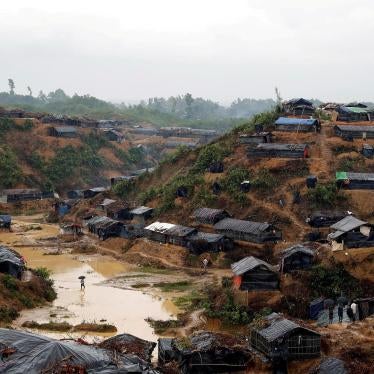 A Rohingya refugee camp in Cox's Bazar, Bangladesh, September 19, 2017. 