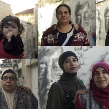 Jordanian mothers of non-citizen children in Amman on Friday 9 March, 2018.