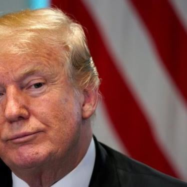 U.S. President Donald Trump hosts a "California Sanctuary State Roundtable" at the White House in Washington. U.S., May 16, 2018. 
