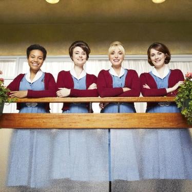 A promo shot from Season 7 of Call the Midwife