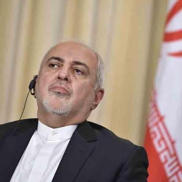 Iran's Foreign Minister Mohammad Javad Zarif during a press conference, September 2, 2019.