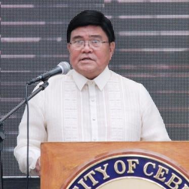 Edgar Labella, Mayor of Cebu City, Philippines, June 2019.